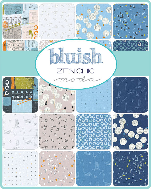 Bluish by Zen Chic for Moda – Heron Quilt Co.