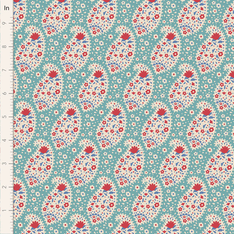 Tilda Jubilee - Teardrop Teal - 100556
