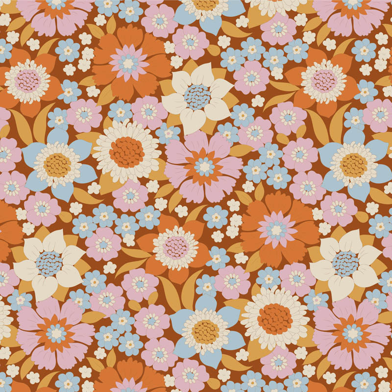 Tilda Wallflower - Lauren - Caramel - 100604