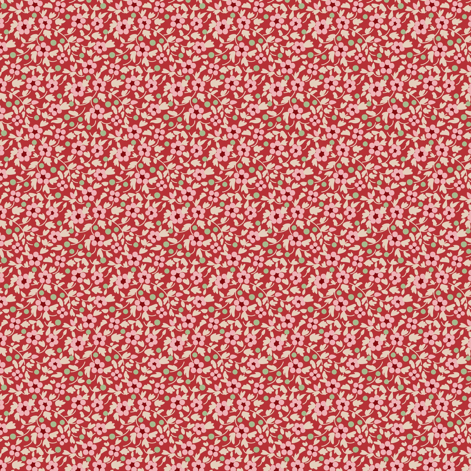 Tilda Creating Memories - Winter - Brie - Red - 130149