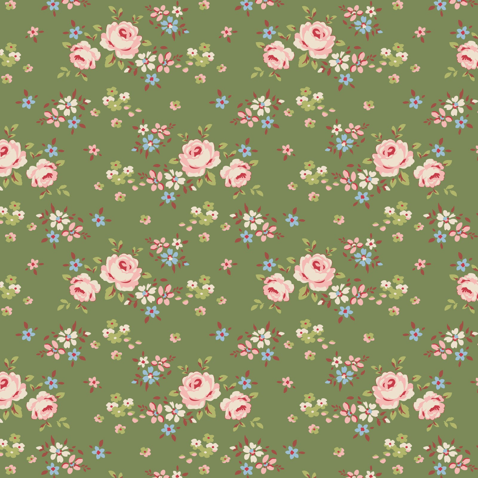 Tilda Creating Memories - Winter - Gracie - Green - 130151