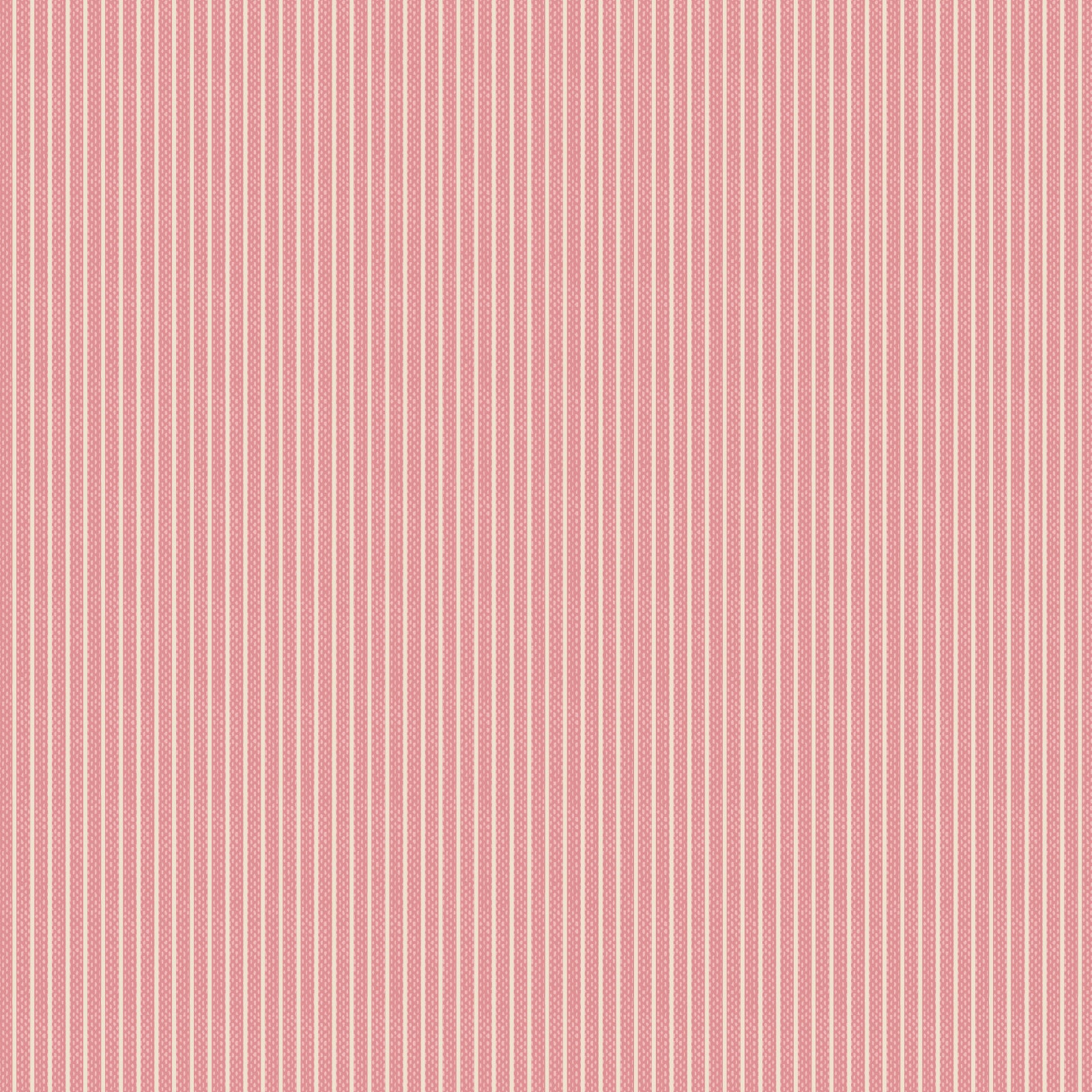 Tilda Creating Memories -  WOVEN - Spring - Tinystripe - Pink 160063