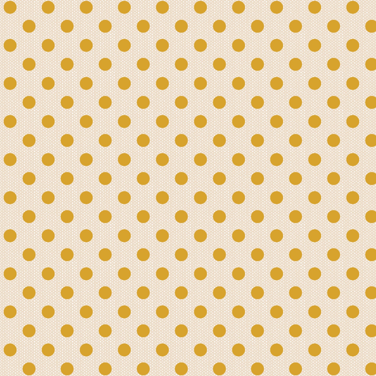 Tilda Creating Memories - WOVEN - Spring - Polkadot - Yellow 160064