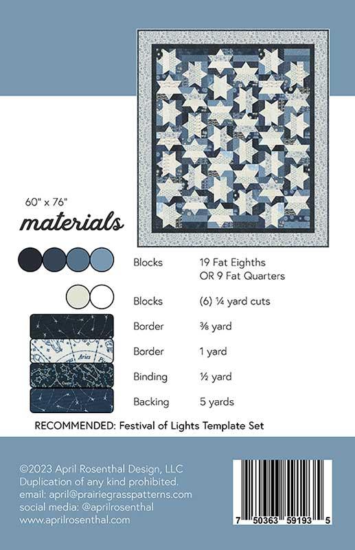 Festival of Stars Pattern - Exp arrival 25Jan2024