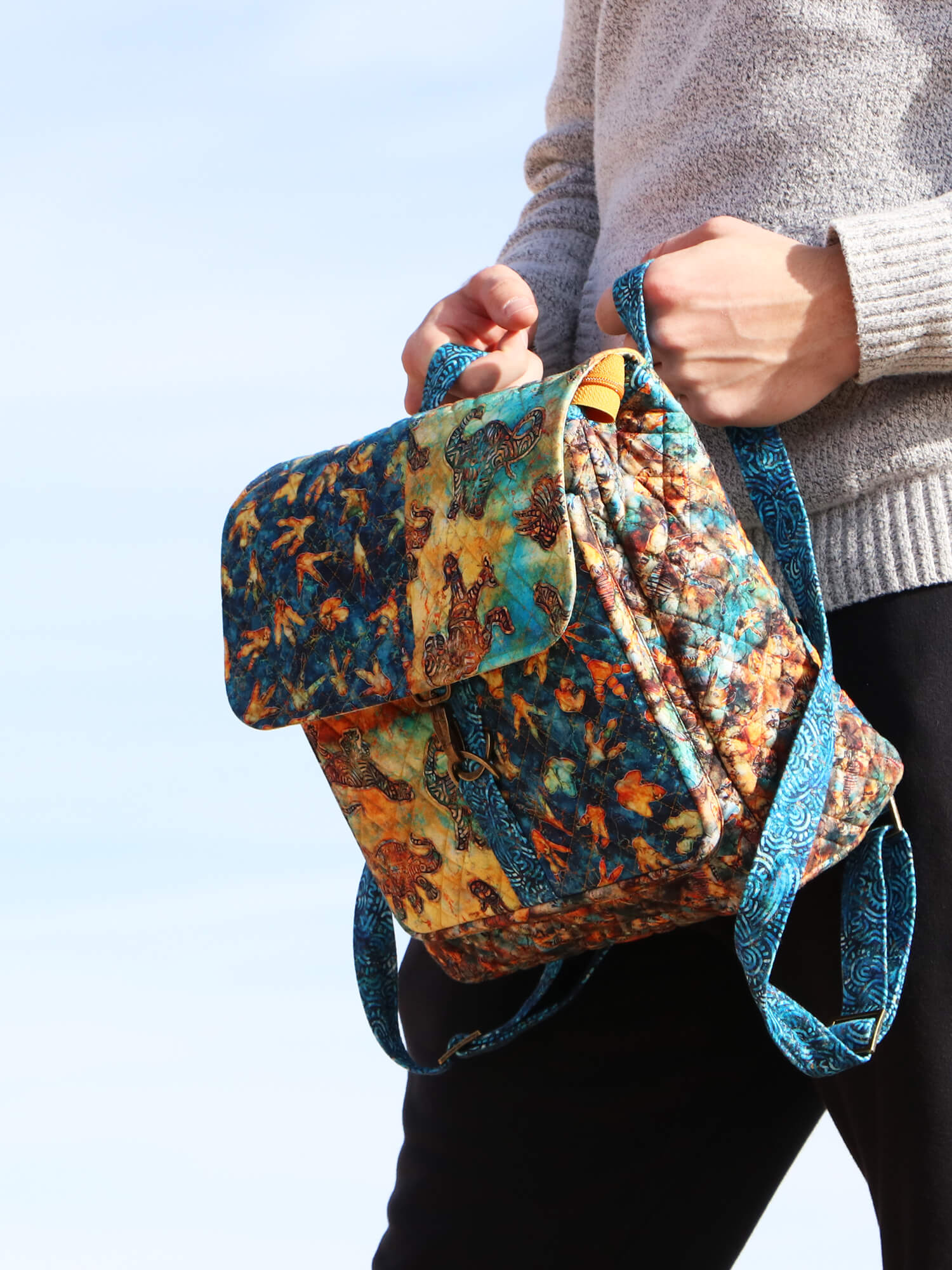 Switchback - convertible backpack/shoulder bag- Bags by Annie pattern