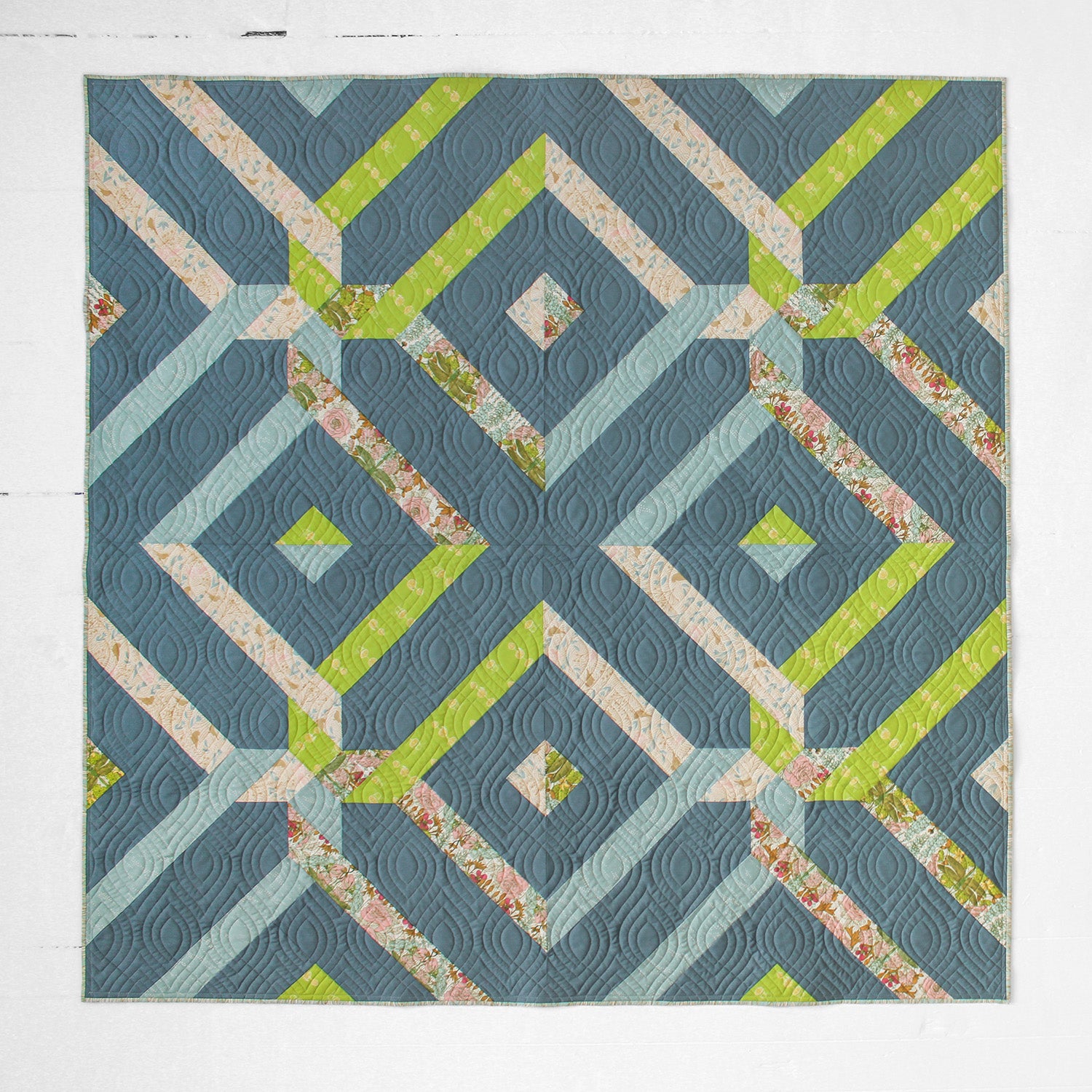 Villager Quilt Pattern by Eudaimonia Studio - Digital Download Only