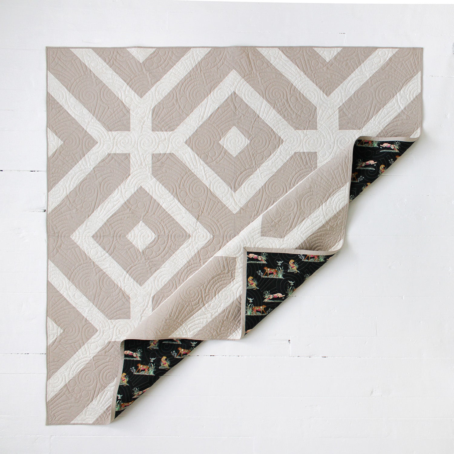 Villager Quilt Pattern by Eudaimonia Studio - Digital Download Only