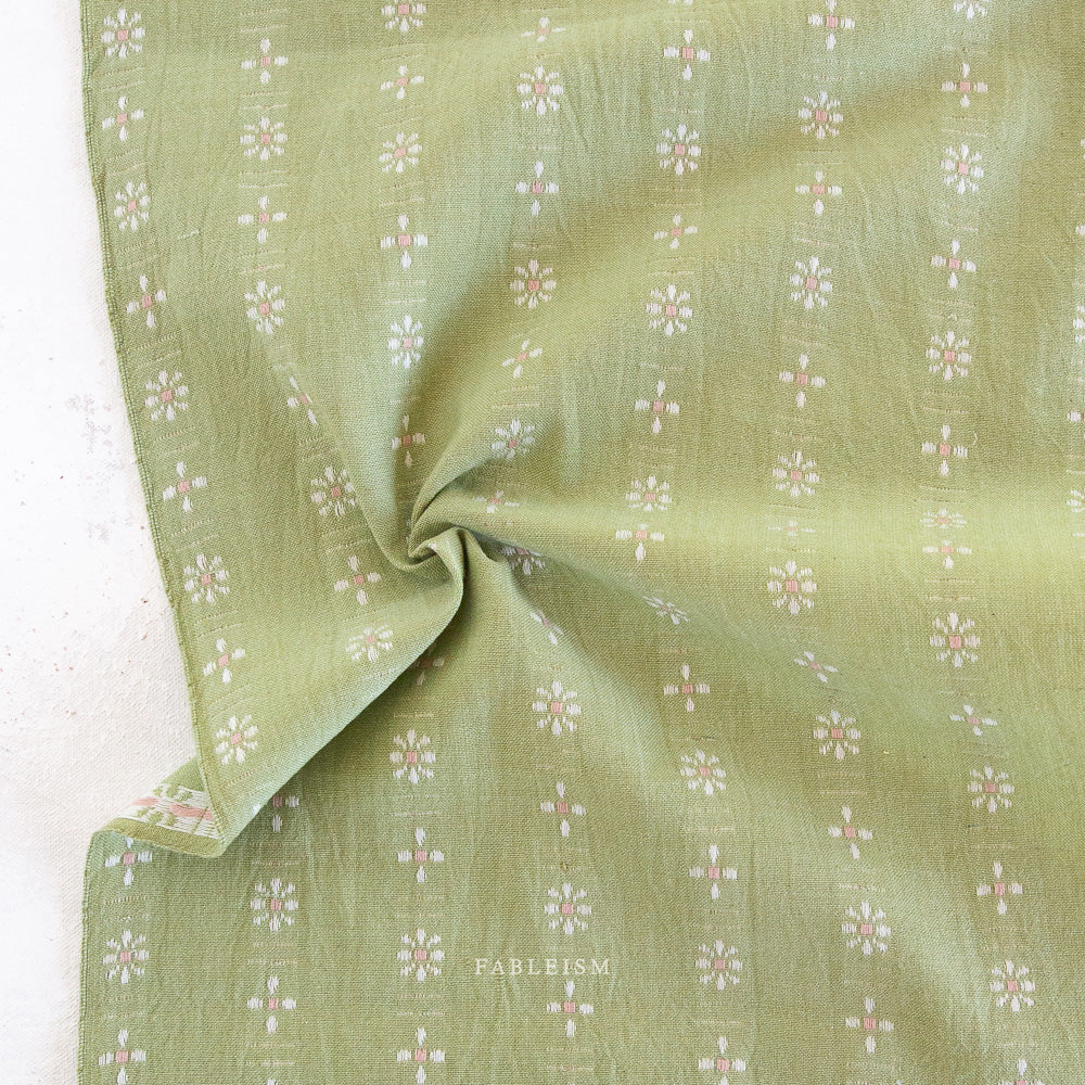 Forest Forage by Fableism - Daisies in Celadon - FOR DAI-17 Backordered (Nov)
