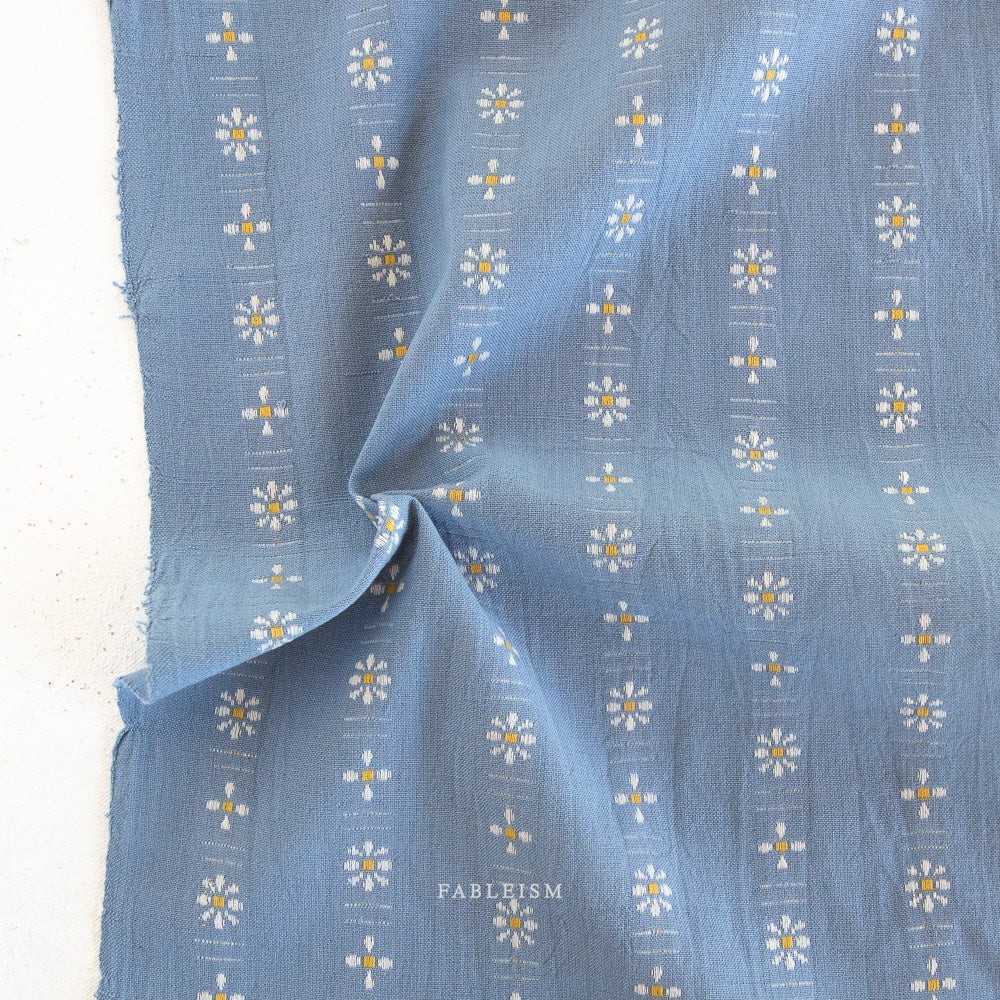 Forest Forage by Fableism - Daisies in Stone Blue - FOR DAI-22 Backordered (Nov)