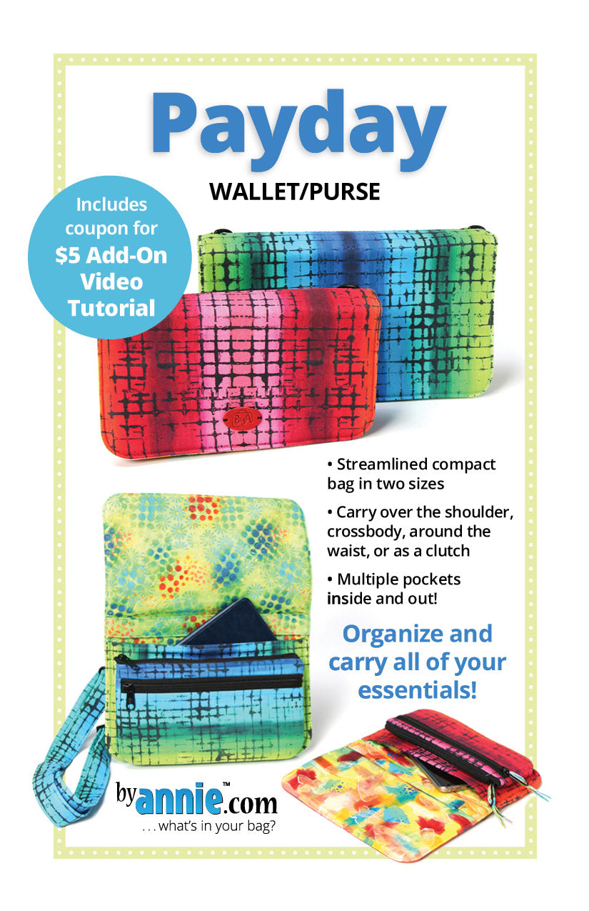 Payday Wallet/Purse - Bags by Annie pattern