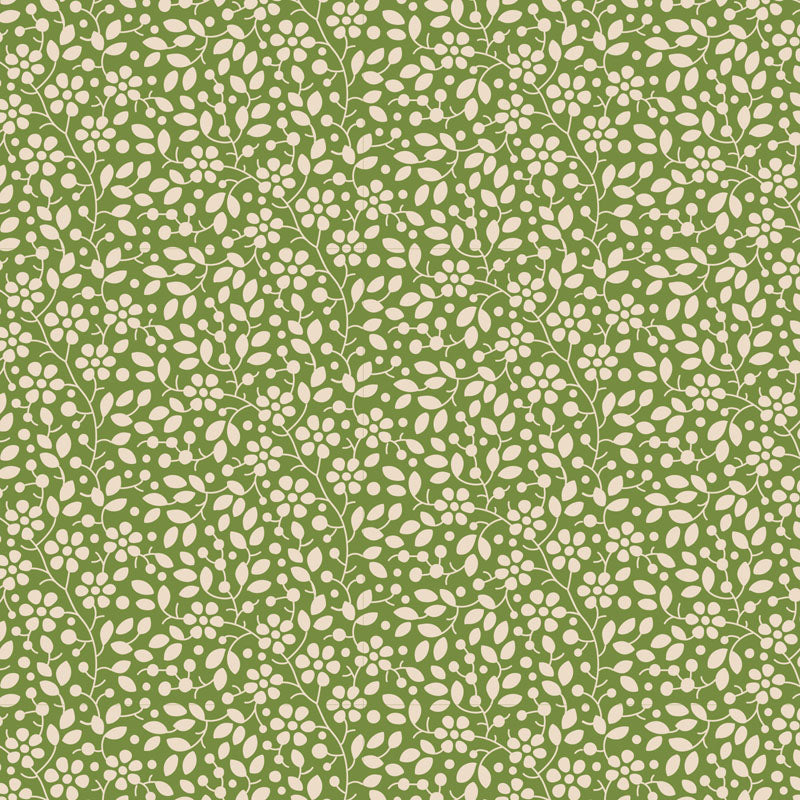 Tilda Pie in the Sky Blender - Cloudpie - GREEN Yardage 110070