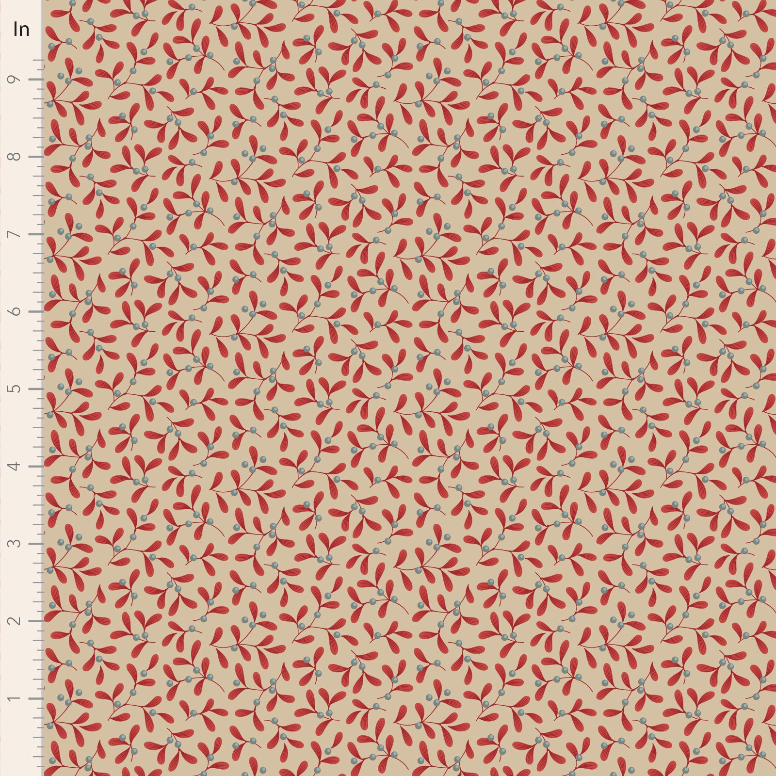 Tilda - Merry Little Christmas - Mistletoe - Red - 100623