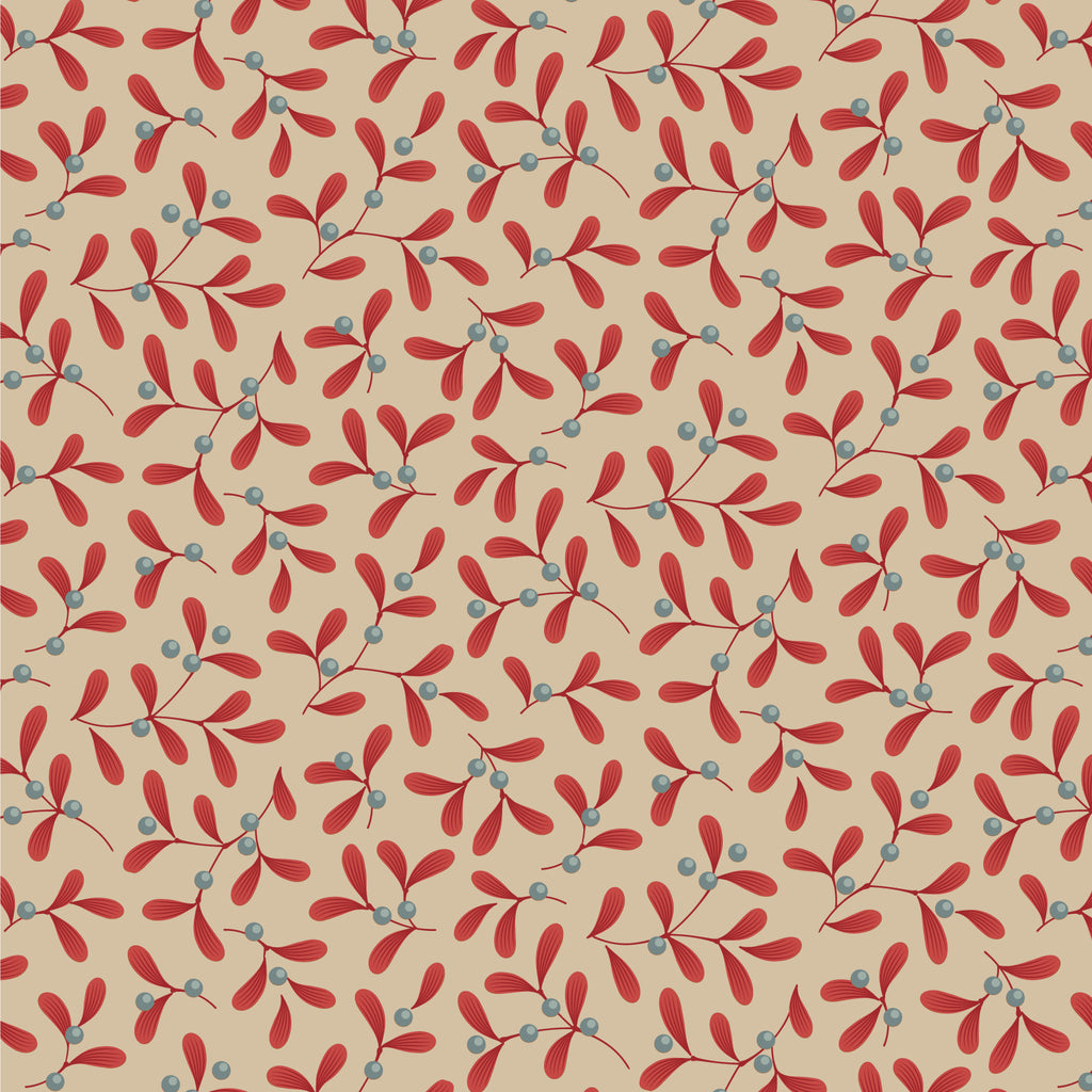 Tilda - Merry Little Christmas - Mistletoe - Red - 100623