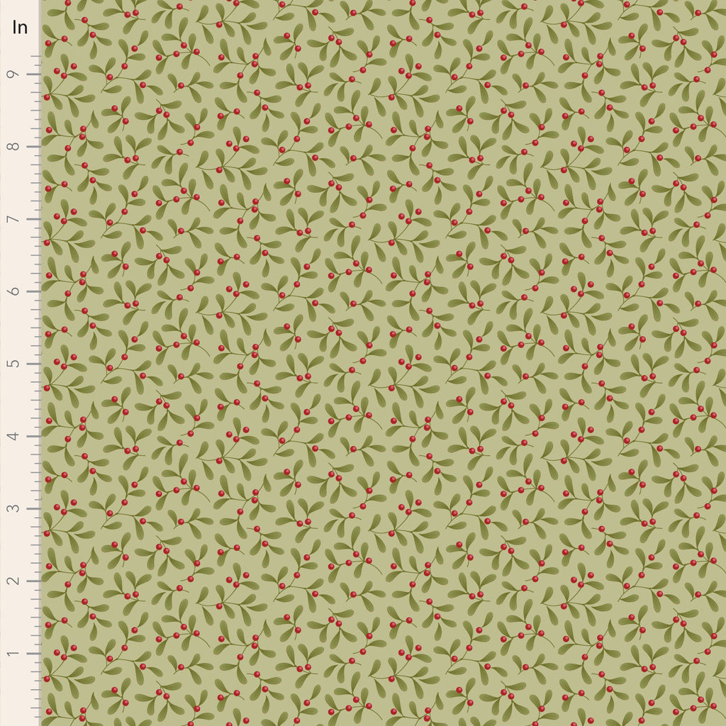 Tilda - Merry Little Christmas - Mistletoe - Pistachio - 100633