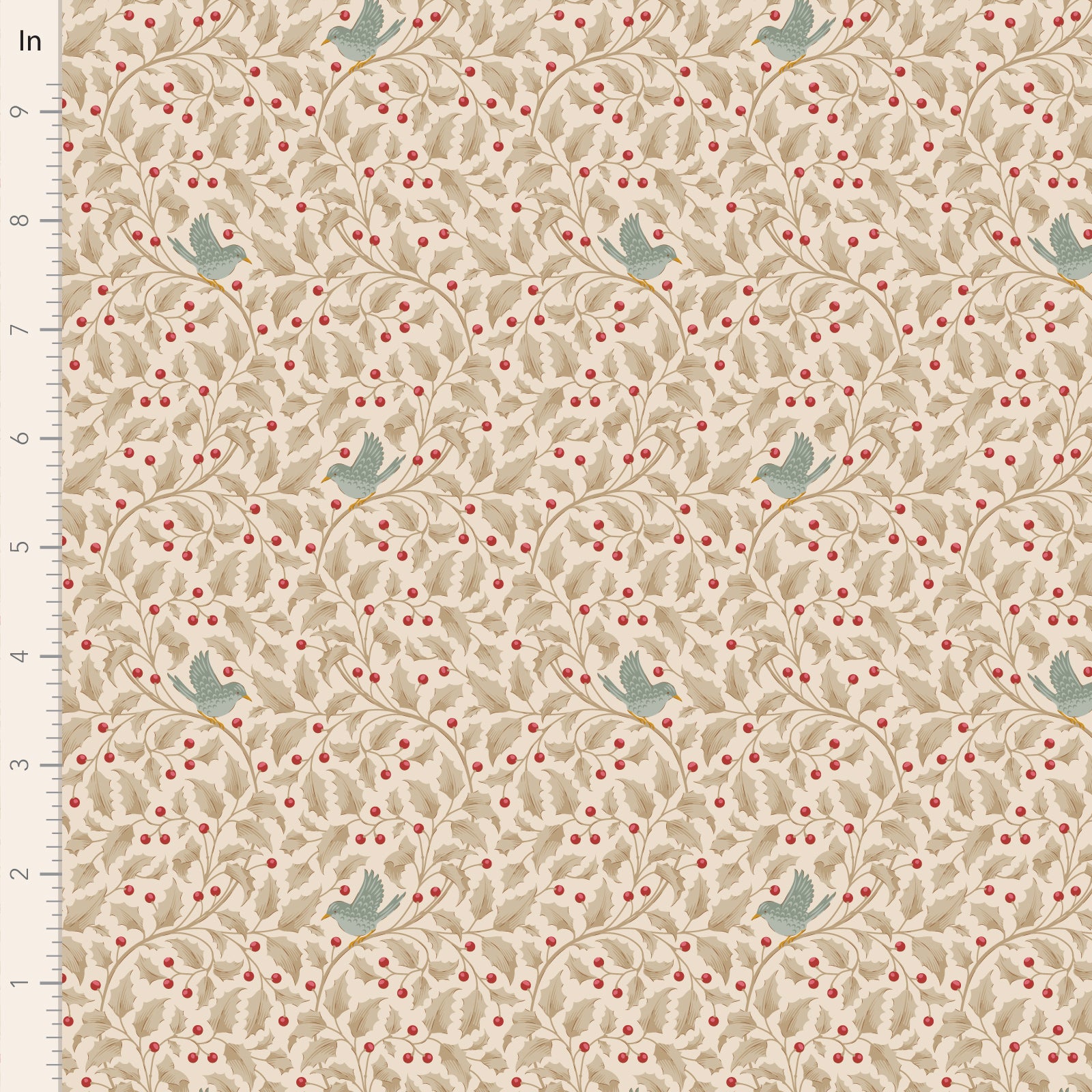 Tilda - Merry Little Christmas - Holly - Clay - 100636