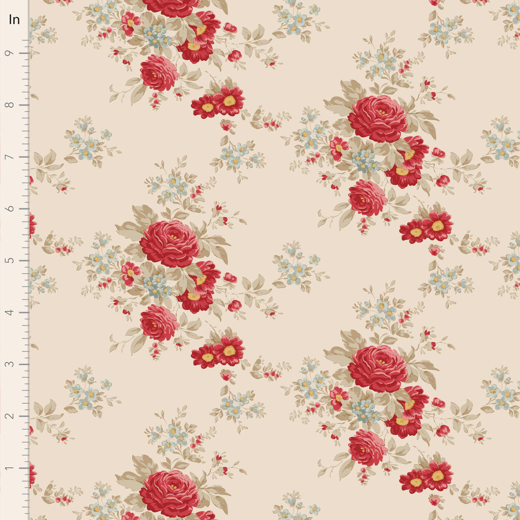 Tilda - Merry Little Christmas - Carol - Cream  - 100637