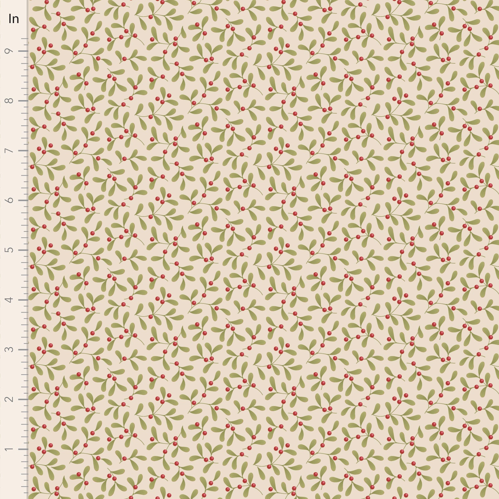 Tilda - Merry Little Christmas - Mistletoe - Cream - 100639