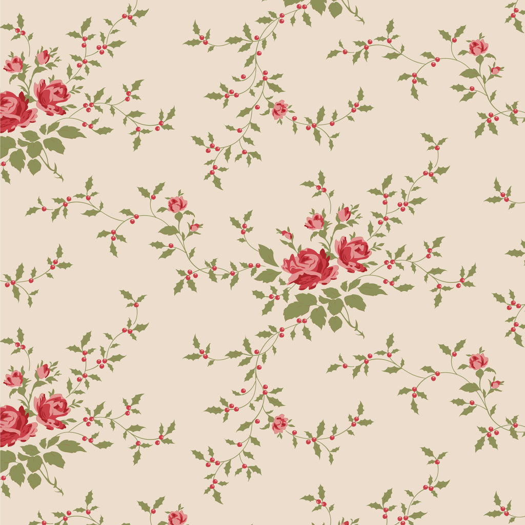 Tilda - Merry Little Christmas - Noel - Cream - 110147
