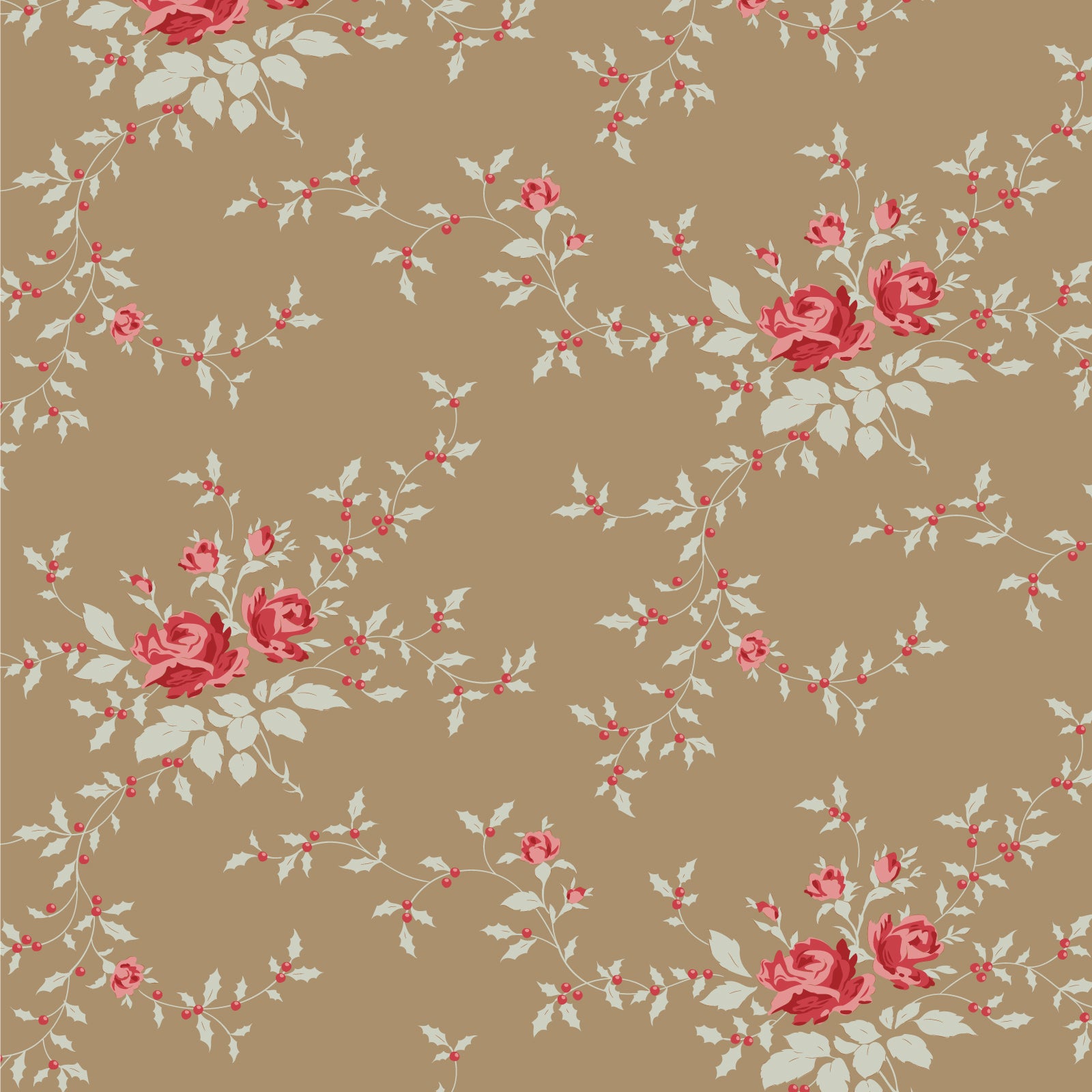 Tilda - Merry Little Christmas - Noel - Taupe - 110149