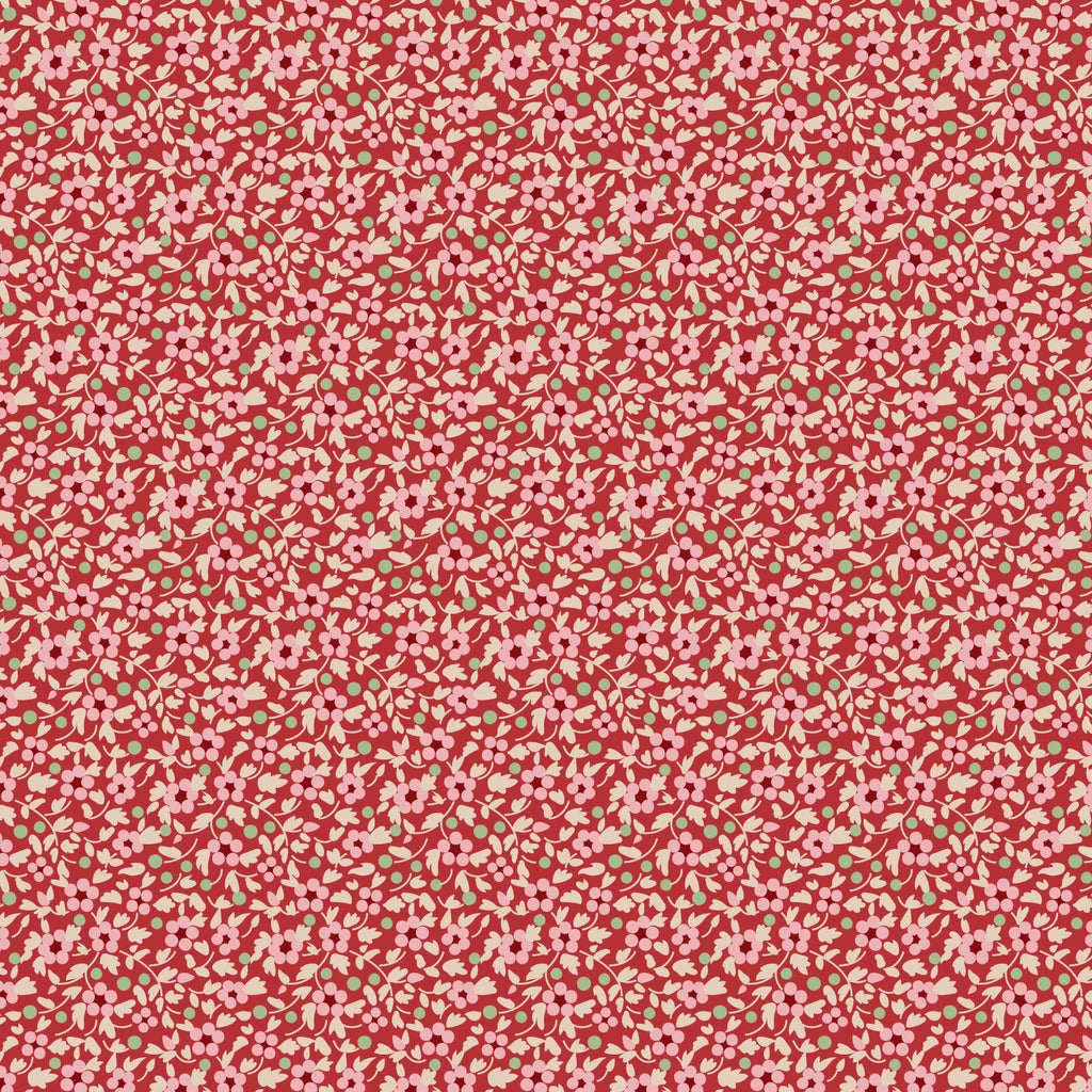 Tilda Creating Memories - Winter - Brie - Red - 130149