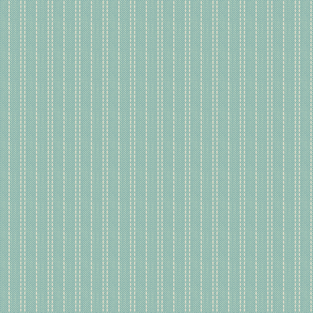 Tilda Creating Memories -  WOVEN - Spring - Seamstripe - Teal 160060