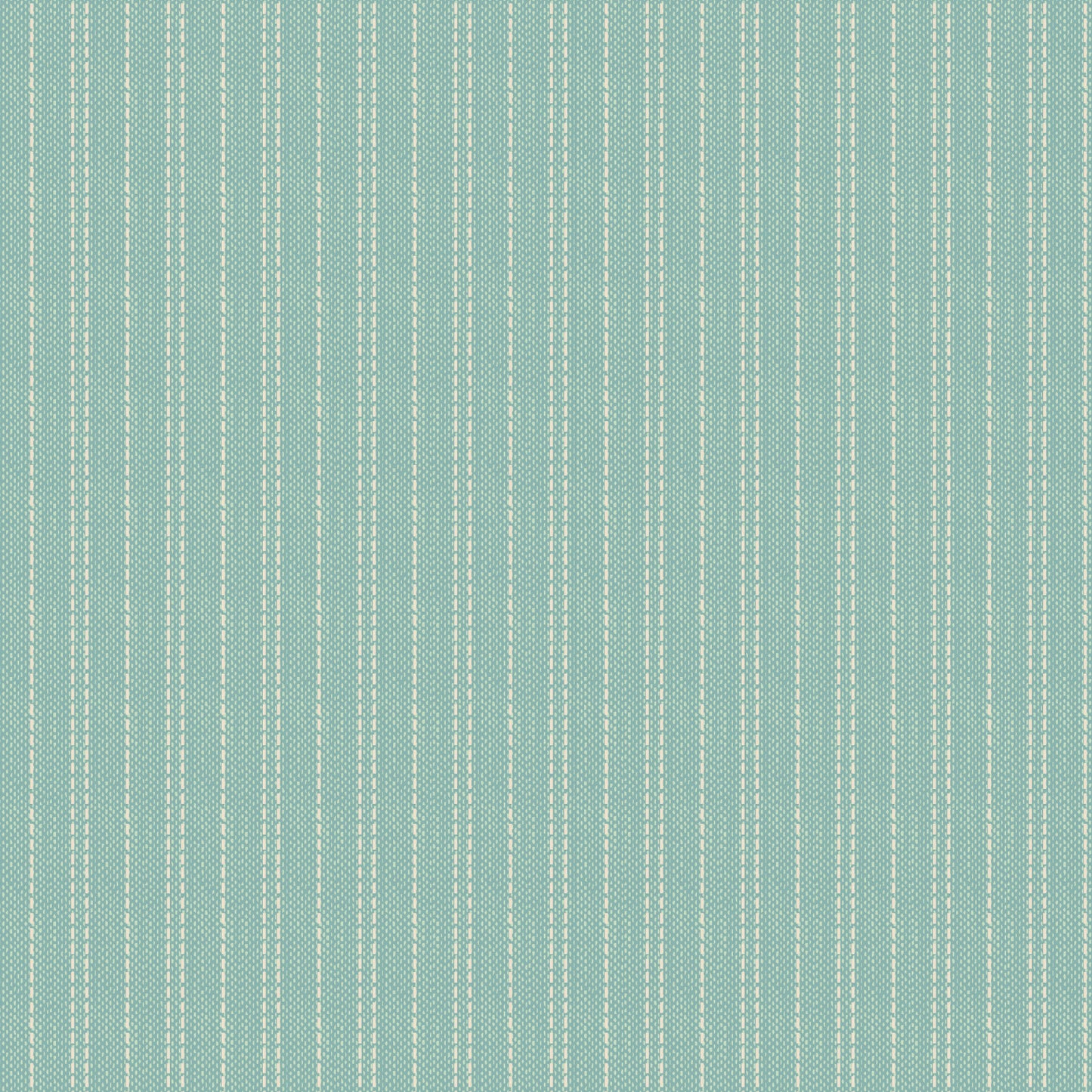 Tilda Creating Memories -  WOVEN - Spring - Seamstripe - Teal 160060