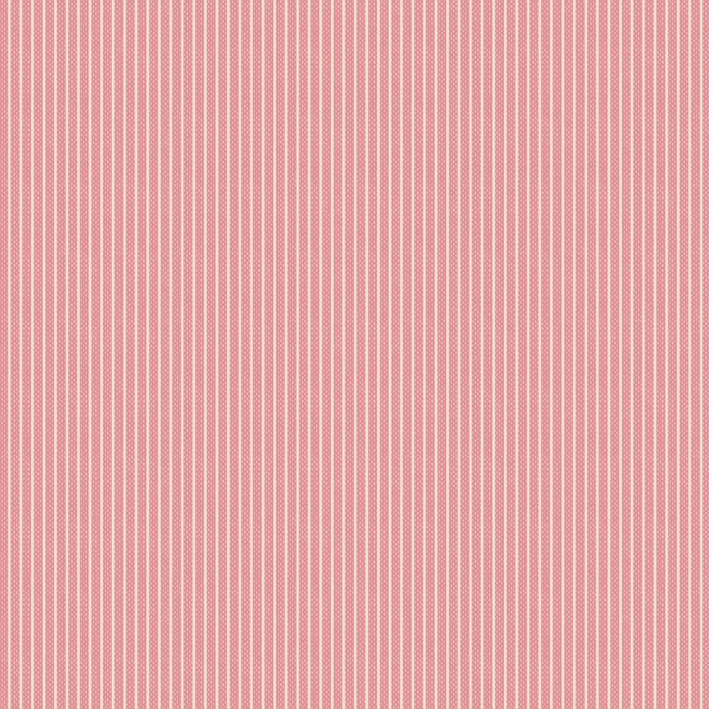 Tilda Creating Memories -  WOVEN - Spring - Tinystripe - Pink 160063