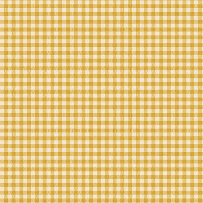 Tilda Creating Memories -  WOVEN - Spring - Gingham - Yellow 160065