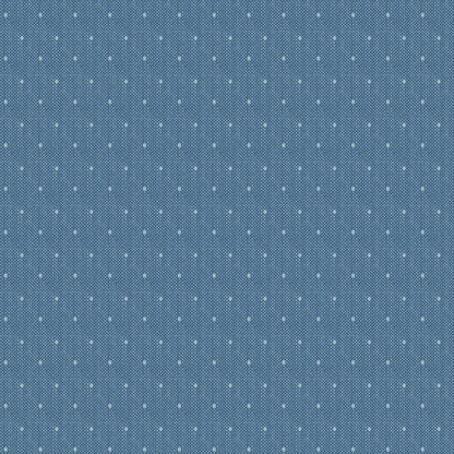 Tilda Creating Memories -  WOVEN - Summer - Tiny Dot Blue 160067