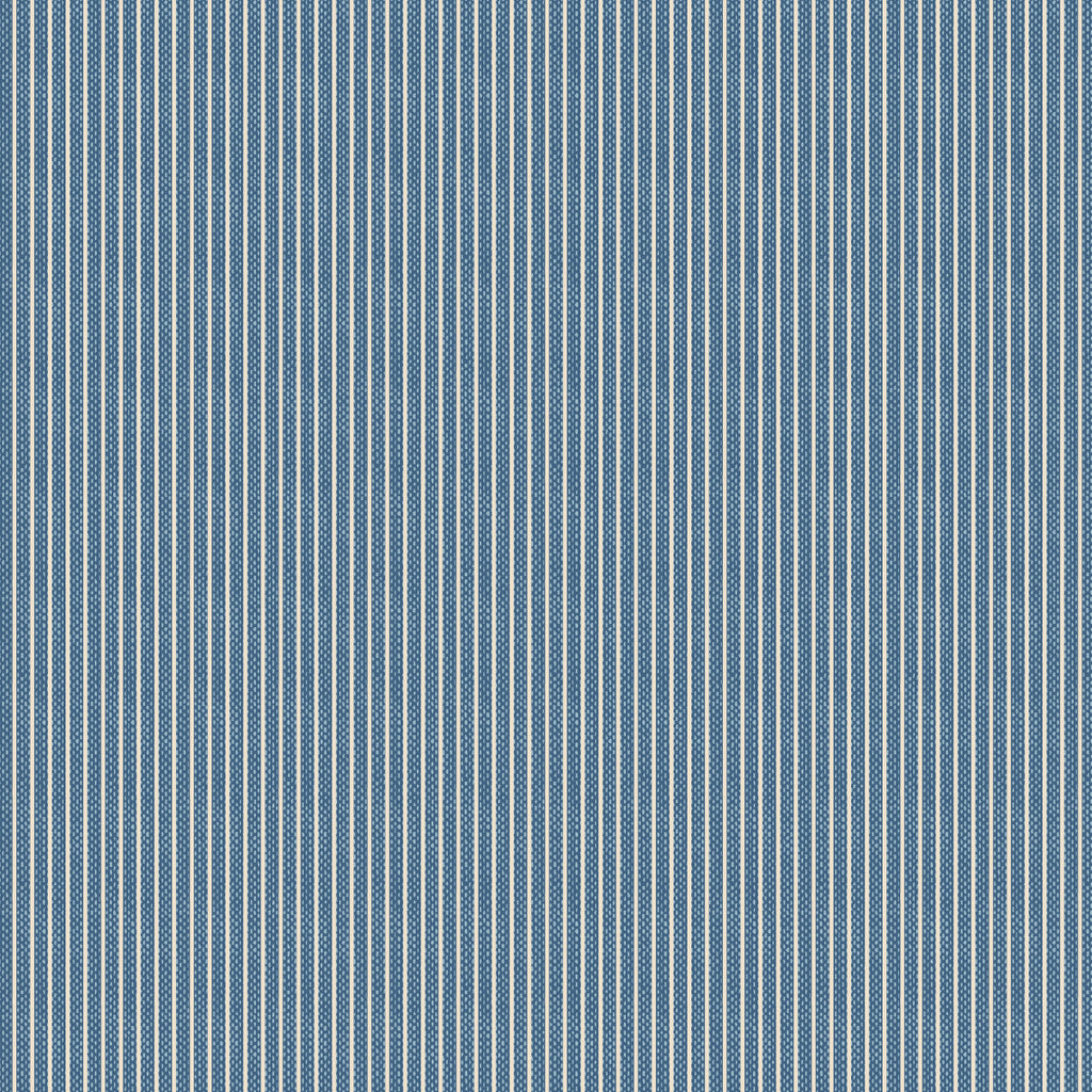 Tilda Creating Memories -  WOVEN - Summer - TinyStripe - Blue 160070