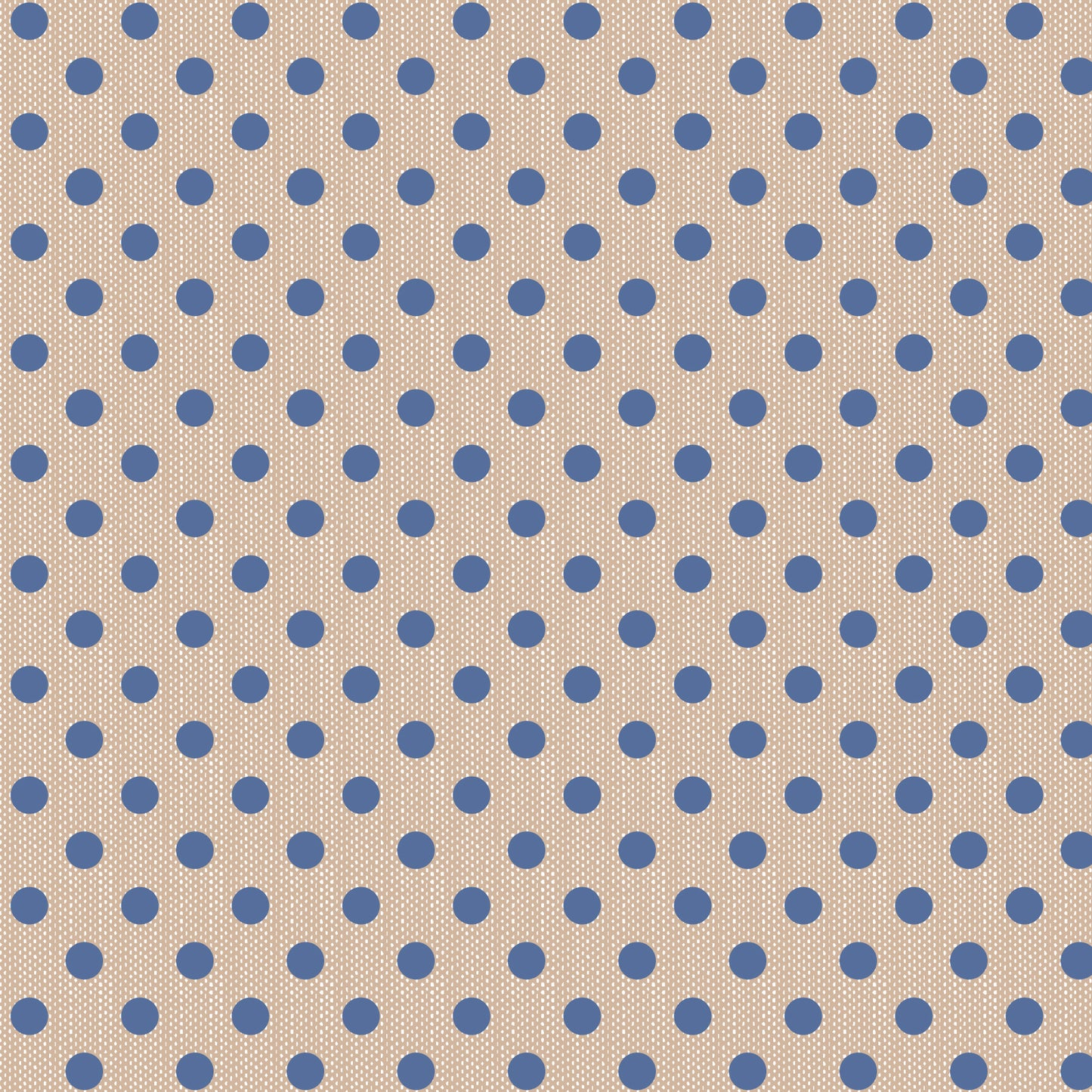 Tilda Creating Memories -  WOVEN - Summer - Polkadot Blue 160071