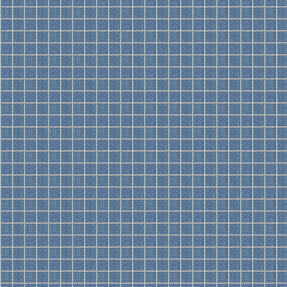 Tilda Creating Memories -  WOVEN - Summer - Plaid - Blue 160072