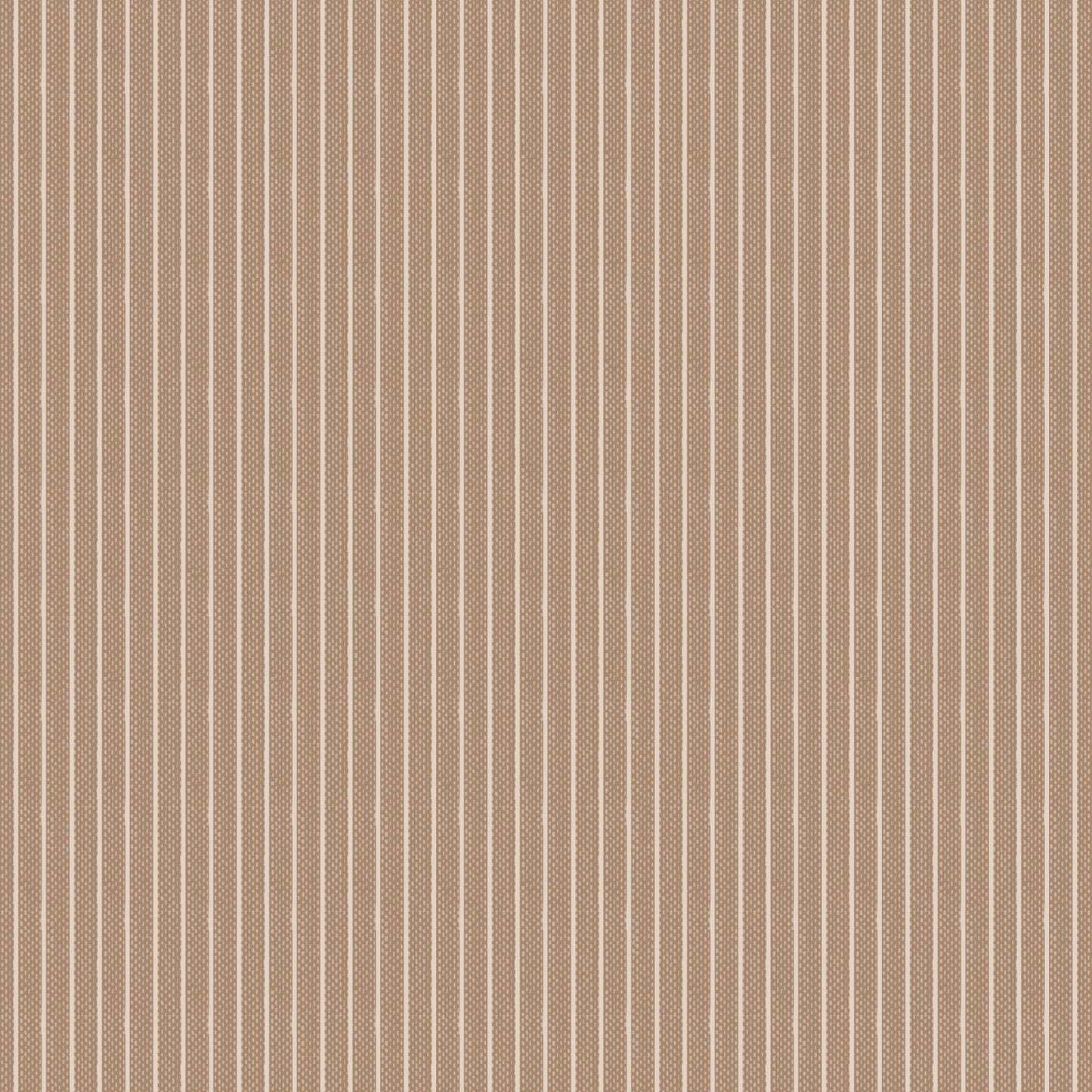 Tilda Creating Memories - WOVEN Autumn - Stripe - Toffee 160076