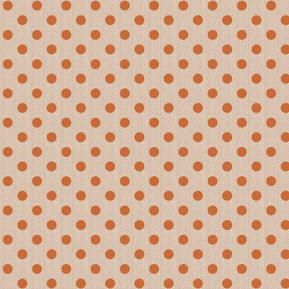 Tilda Creating Memories - WOVEN Autumn - Polkadot Ginger 160078