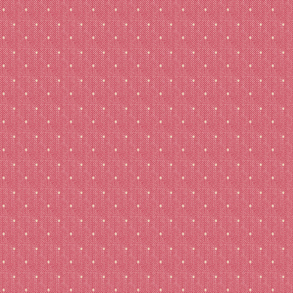 Tilda Creating Memories - WOVEN - Winter - Tinydot Red 160081