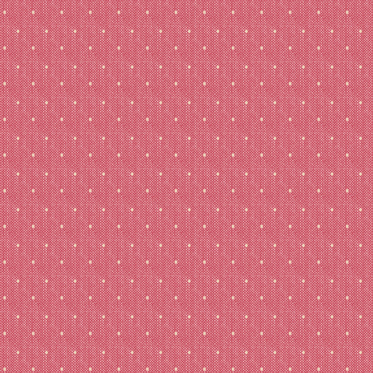 Tilda Creating Memories - WOVEN - Winter - Tinydot Red 160081