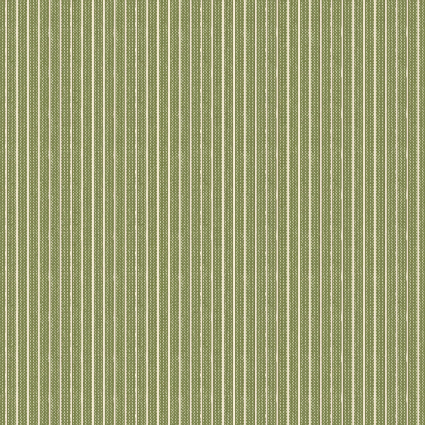 Tilda Creating Memories - WOVEN - Winter - Stripe Green 160082