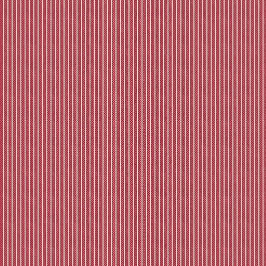 Tilda Creating Memories - WOVEN - Winter - Tinystripe Red 160084