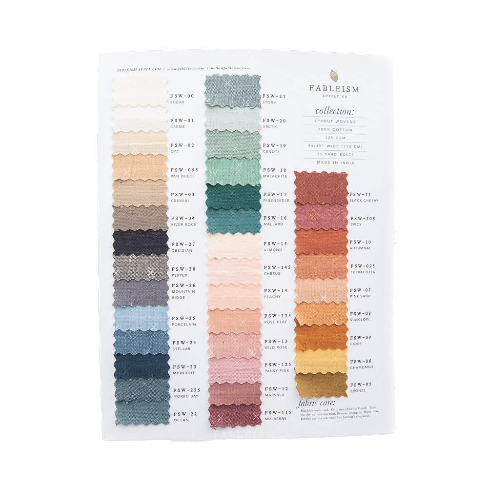 Sprout Woven by Fableism - PINK SAND - FSW-07
