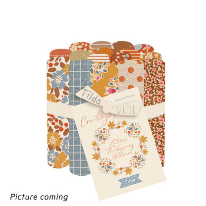 Tilda Creating Memories -   AUTUMN  Fat Eighths Bundle 16 fabrics