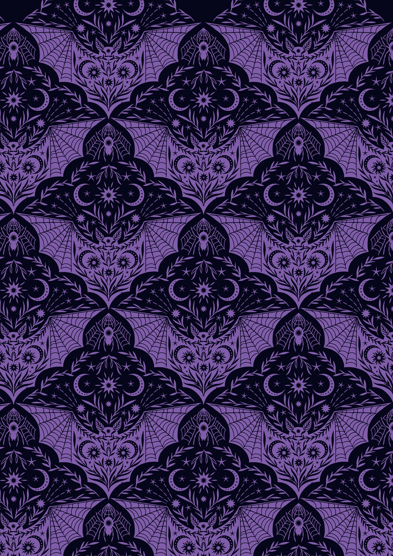 Cast A Spell - Lewis & Irene - Cast A Spell Purple Floral