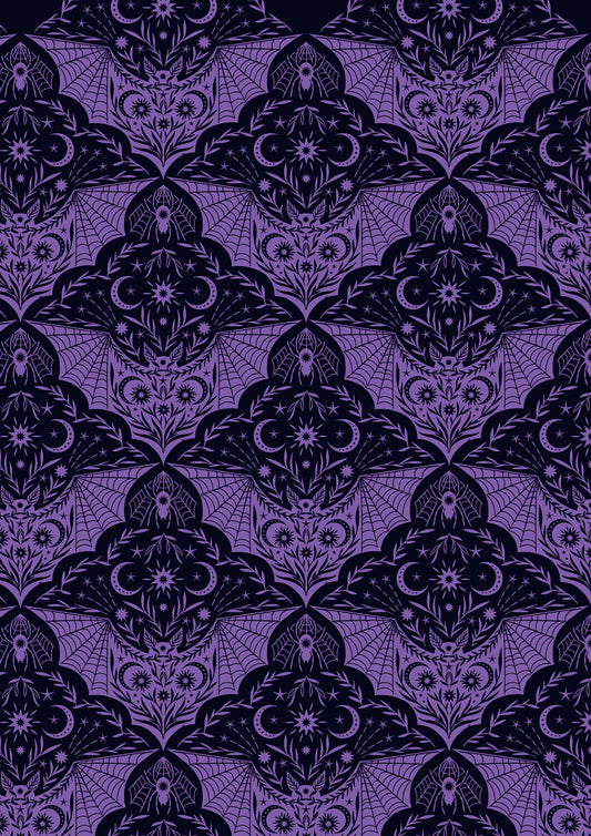 Cast A Spell - Lewis & Irene - Cast A Spell Purple Floral