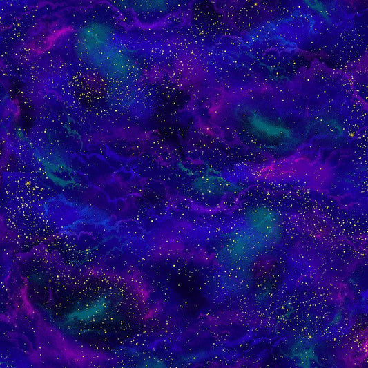 Cosmos - Galaxy Cosmic Sky Metallic