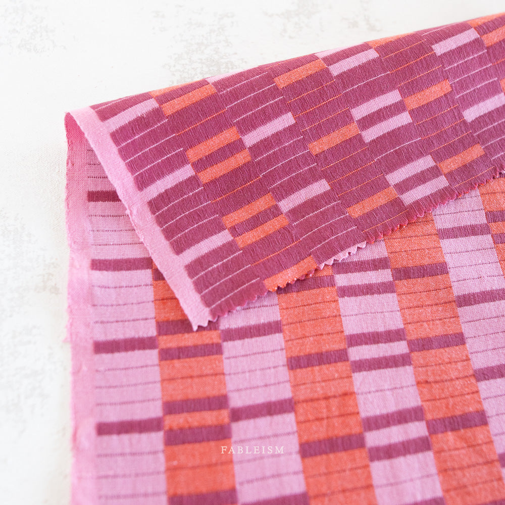 Lucky Loom by Fableism - Southwest Stripe in Berry - LL-05-SWS - Backordered (Aug)