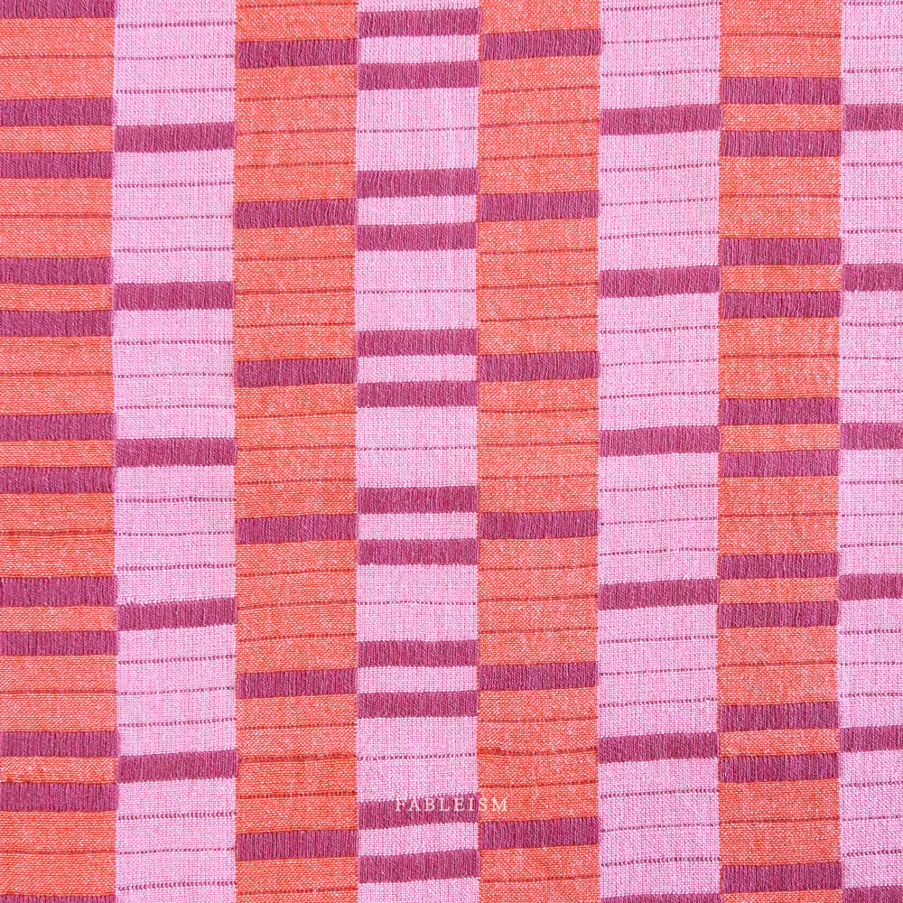 Lucky Loom by Fableism - Southwest Stripe in Berry - LL-05-SWS - Backordered (Aug)