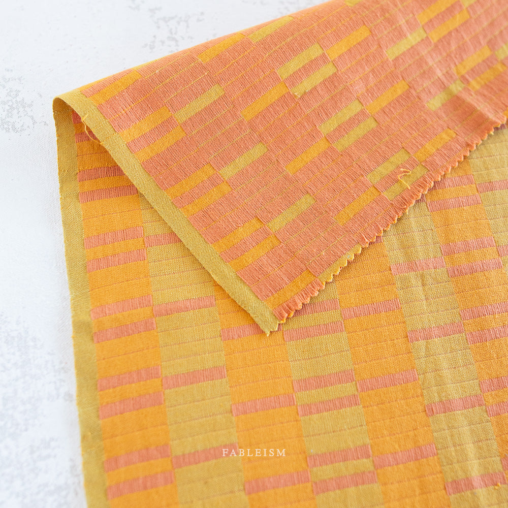 Lucky Loom by Fableism - Southwest Stripe in Mango - LL-05-SWS - Backordered (Aug)