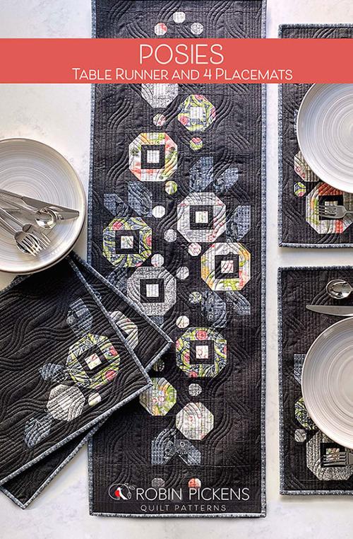 Posies Table Runner and Placemats  Pattern