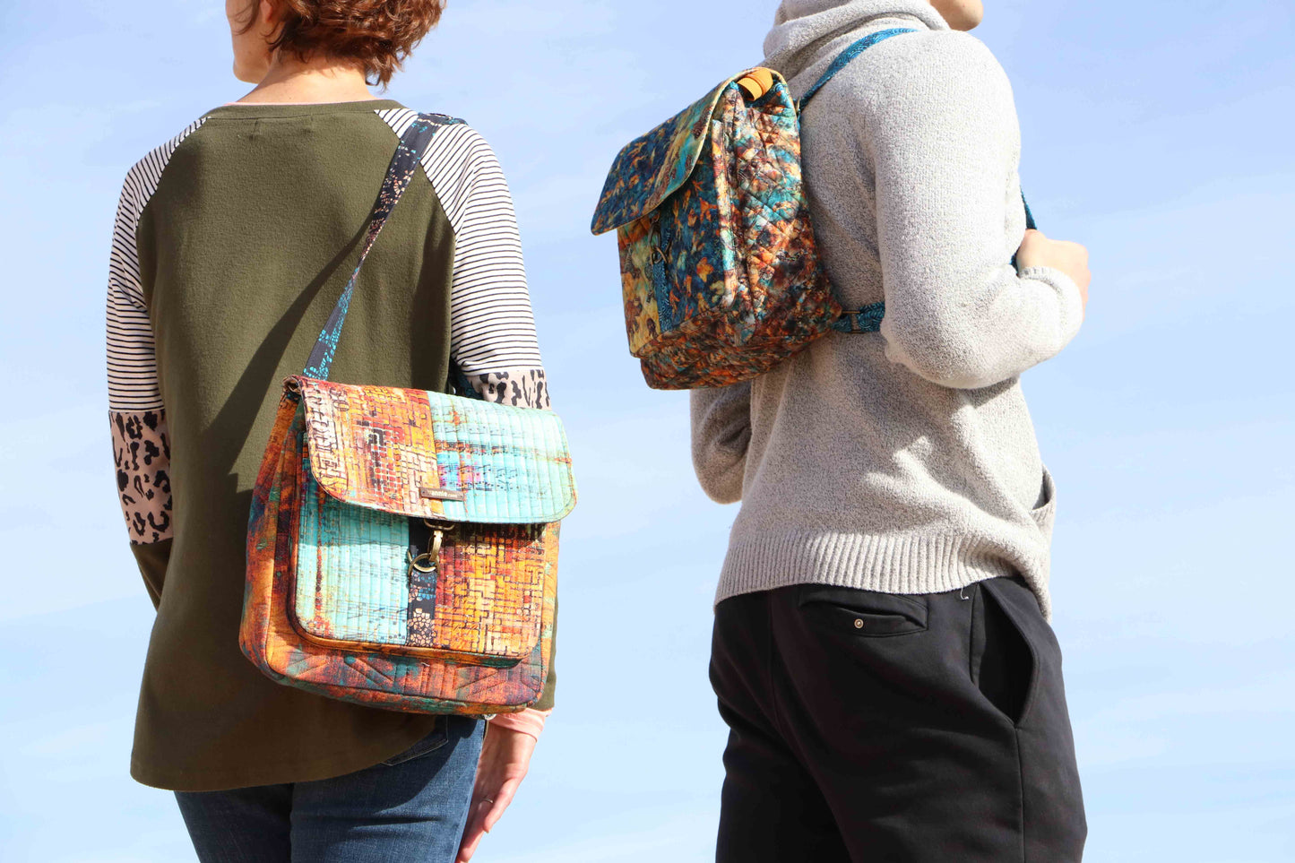 Switchback - convertible backpack/shoulder bag- Bags by Annie pattern