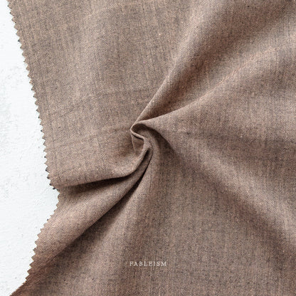 Nocturne - Everyday Chambray by Fableism Supply Co - SEPIA