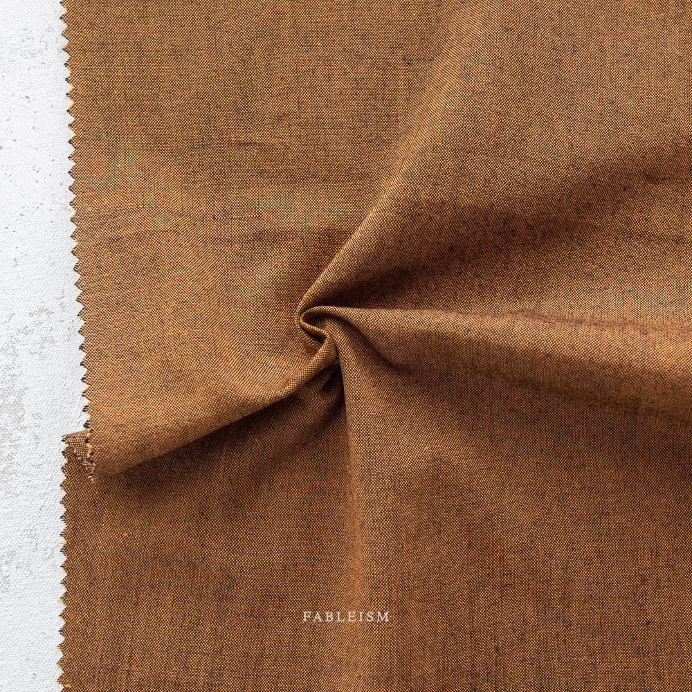 Nocturne - Everyday Chambray by Fableism Supply Co - AMBER